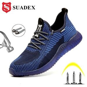 Suadex Safety Trainers Work Shoes Steel Toe Cap - Size 39
